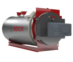 Bosch UTL, sıcak su kazanları, 3 tam geçişli kazan, 3 tam duman boru geçişli kazan, endüstriyel kazan, yüksek verimli çelik kazan, yer tipi çelik kazan, Bosch kazan